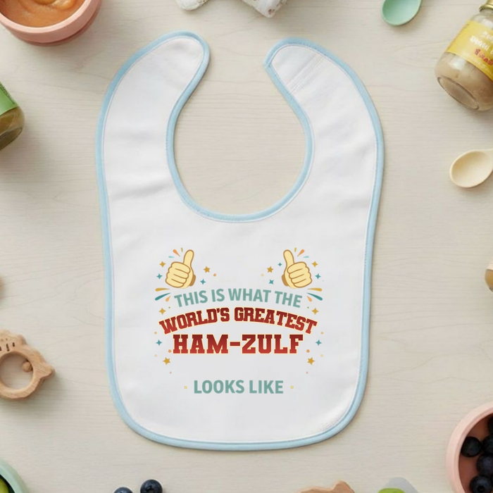 This is What the World's Greatest Ham-Zulf Looks Like Terry Bib