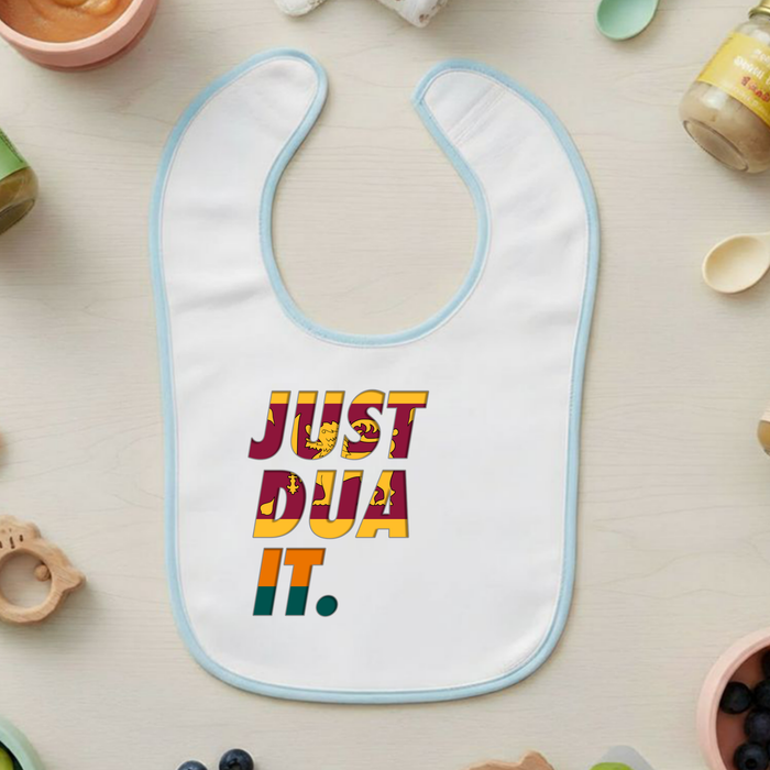 Just Dua It - Sri Lanka Flag Terry Bib