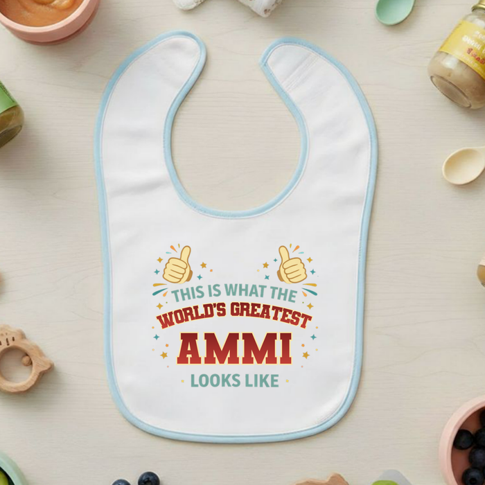 This is What the World's Greatest Ammi Looks Like Terry Bib