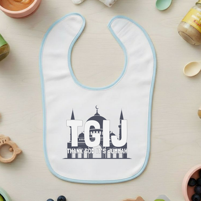 TGIJ (Thank God It's Jummah) Terry Bib