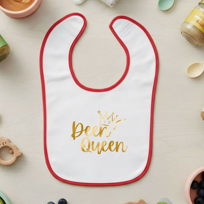 GOLD Deen Queen Terry Bib