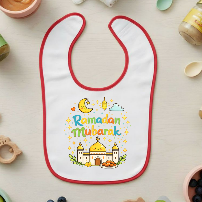 Ramadan Mubarak Terry Bib