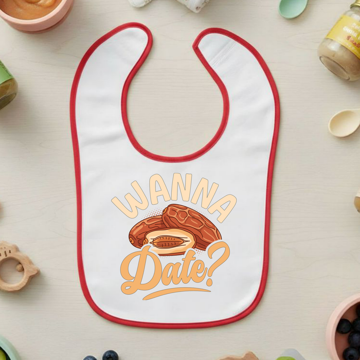 Wanna Date? Terry Bib