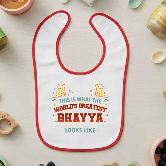 This is What the World's Greatest Bhayya Looks Like Terry Bib