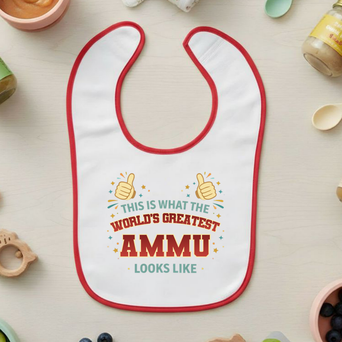 This is What the World's Greatest Ammu Looks Like Terry Bib