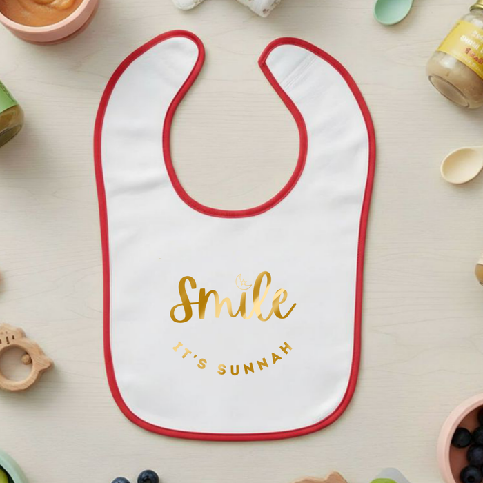 Smile It's Sunnah Terry Bib