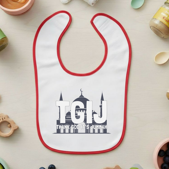 TGIJ (Thank God It's Jummah) Terry Bib