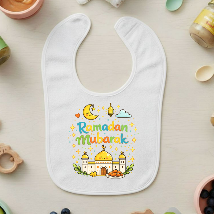 Ramadan Mubarak Terry Bib