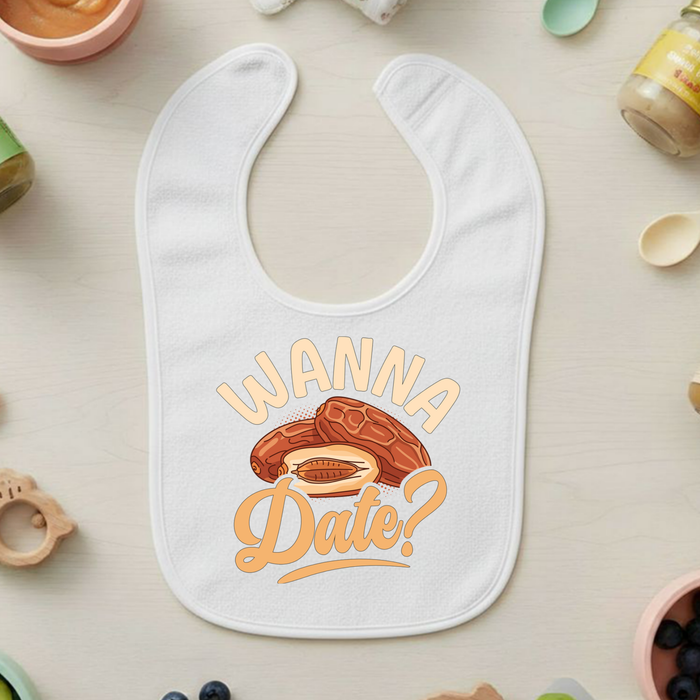 Wanna Date? Terry Bib
