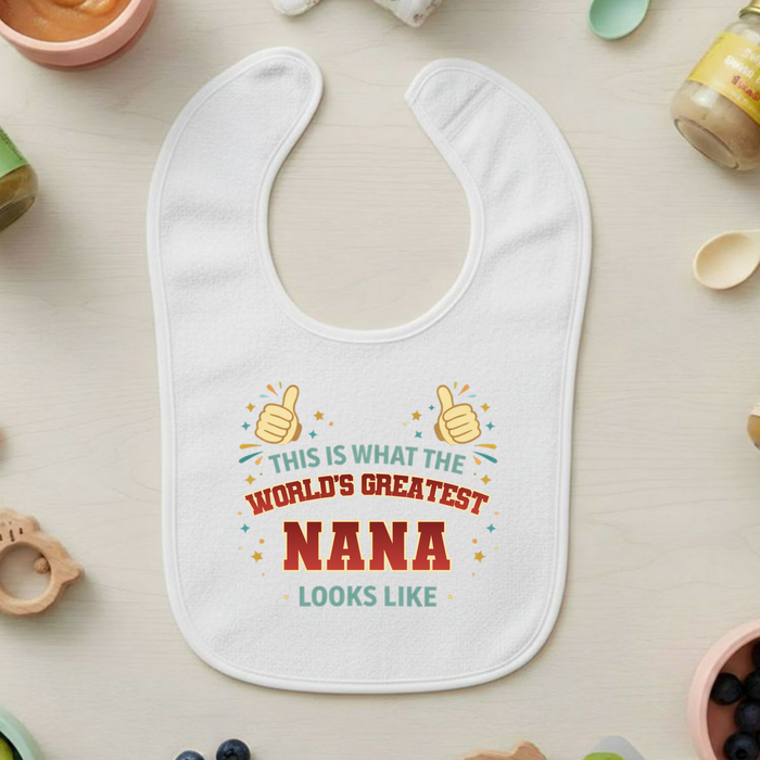 This is What the World's Greatest Nando Looks Like Terry Bib