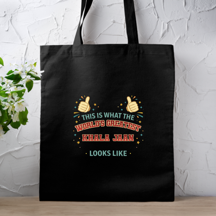This is What the World's Greatest Khalu Looks Like Tote Bag