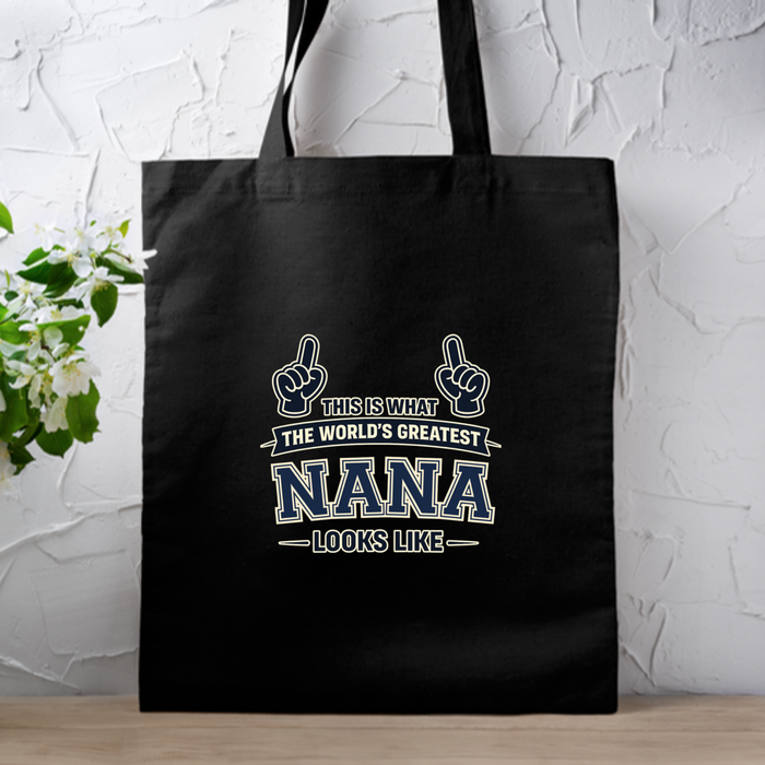 This Is What The World's Greatest [Relative] Looks Like Personalized Tote Bag