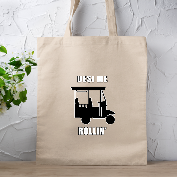 Desi Me Rollin' Tote Bag
