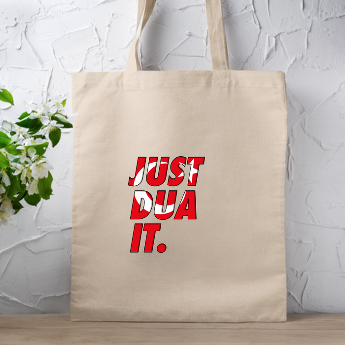 Just Dua It Turkey Flag Tote Bag