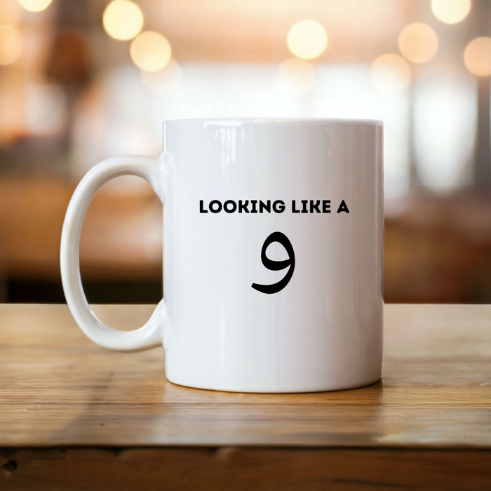 Looking Like a و ("Wow") Mug