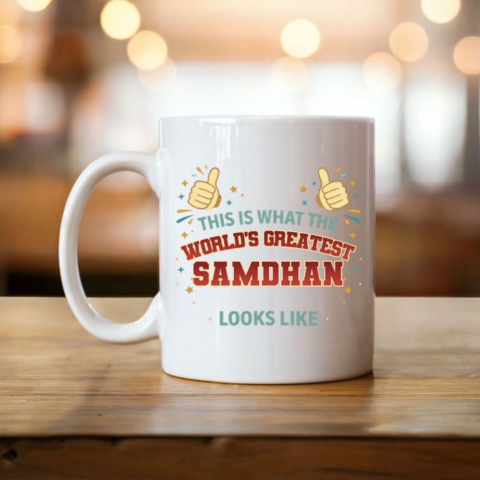 This is What the World's Greatest Sasur Looks Like Mug