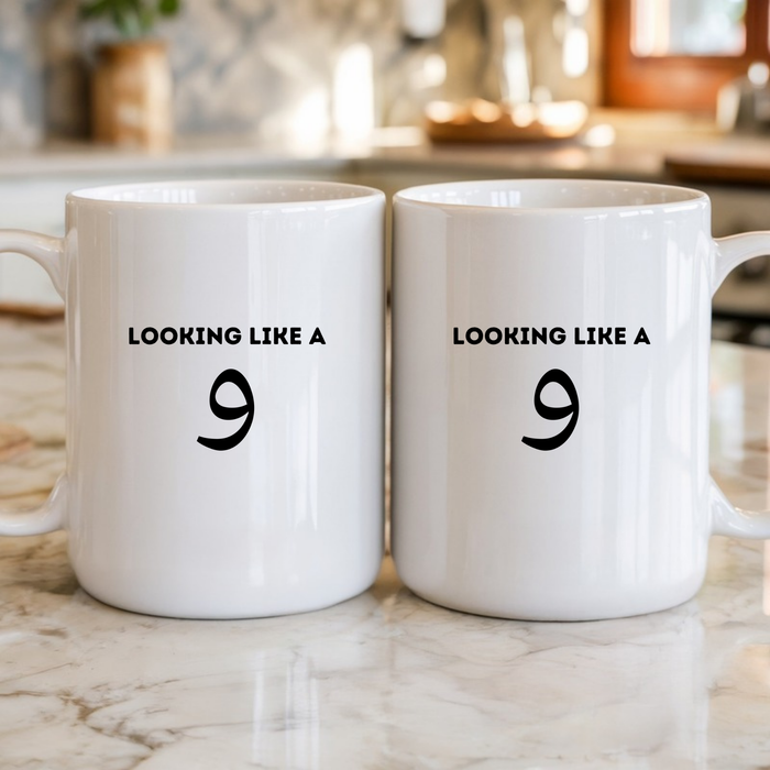 Looking Like a و ("Wow") Mug