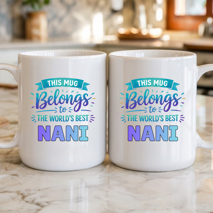 This Mug Belongs to The World's Best [Relative] Personalized Mug