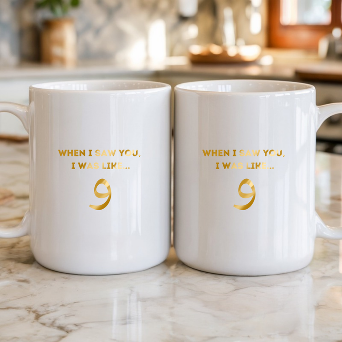 When I Saw You I was Like و ("Wow") Mug