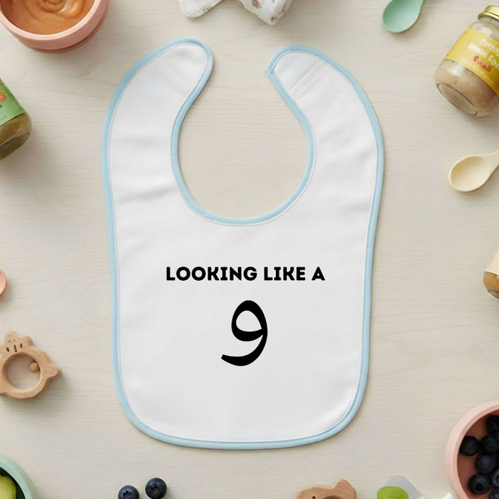 Looking Like a و ("Wow") Terry Bib