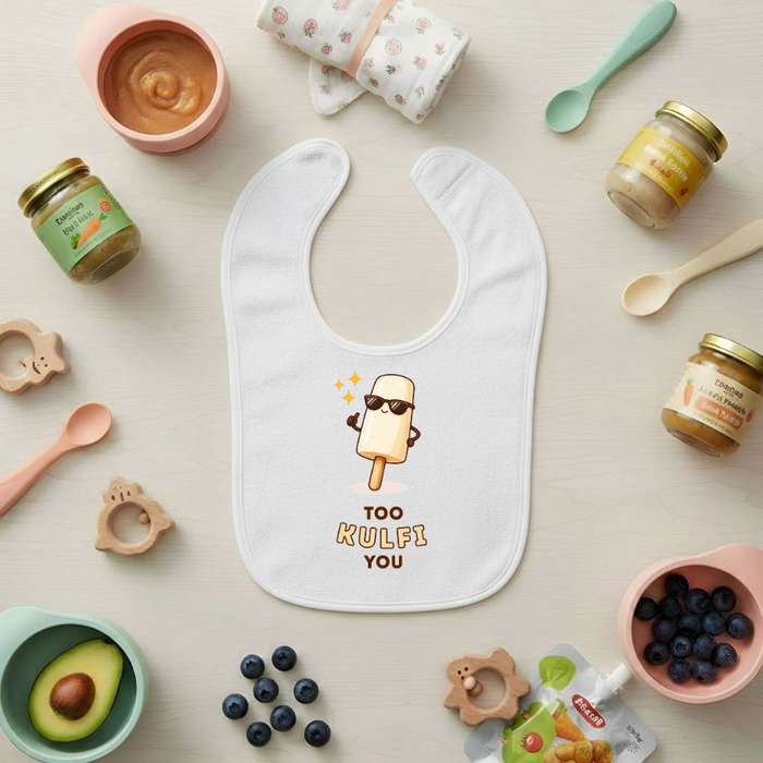 Too Kulfi You Terry Bib