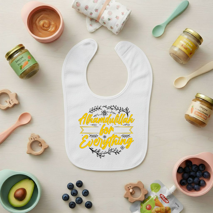 Alhamdulillah for Everything Terry Bib