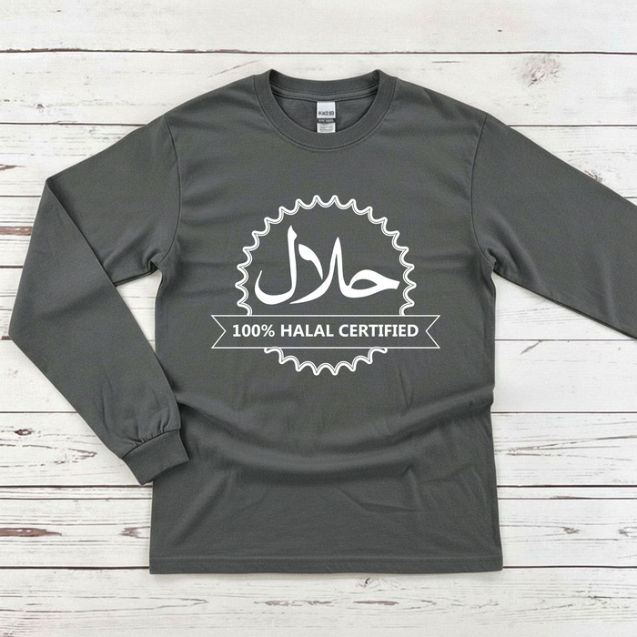 100% Halal Certified Long Sleeve Shirt