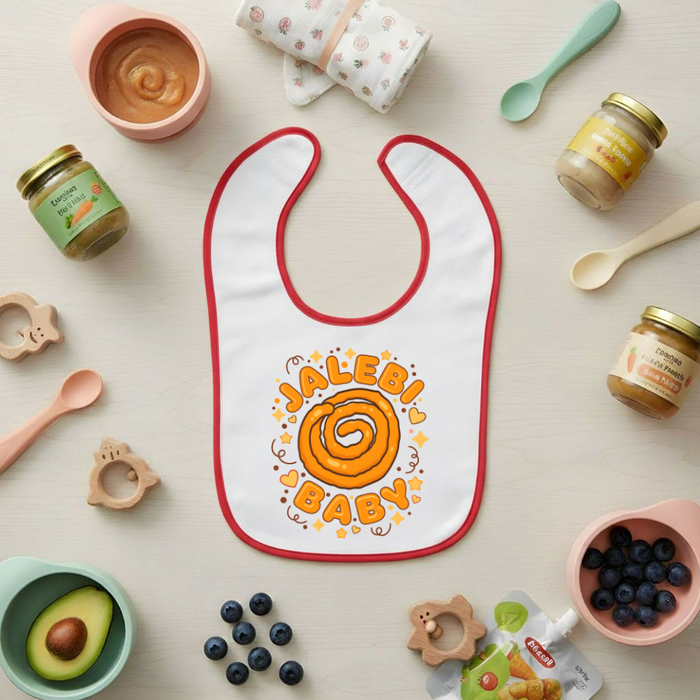 Jalebi Baby Festive Terry Bib