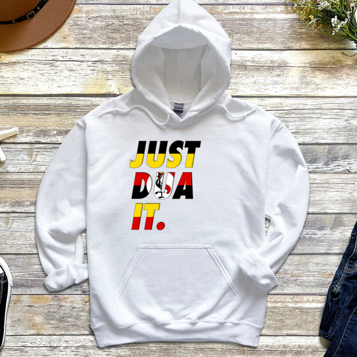 Just Dua It Uganda Flag Hoodie