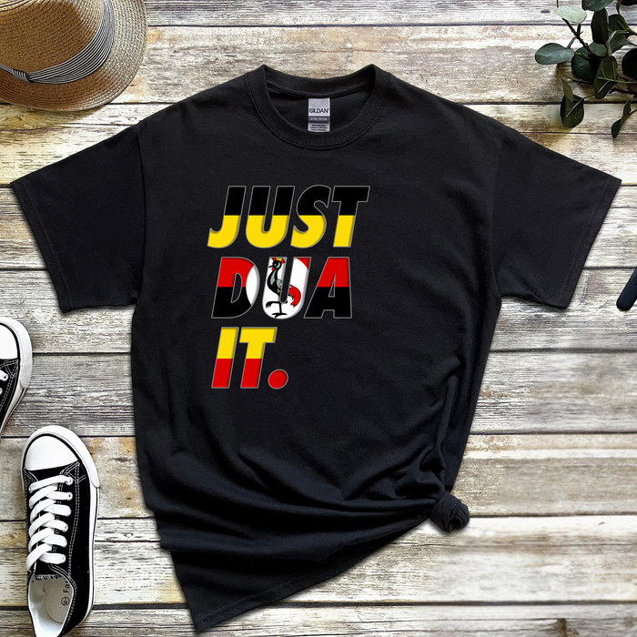 Just Dua It Uganda Flag T-Shirt