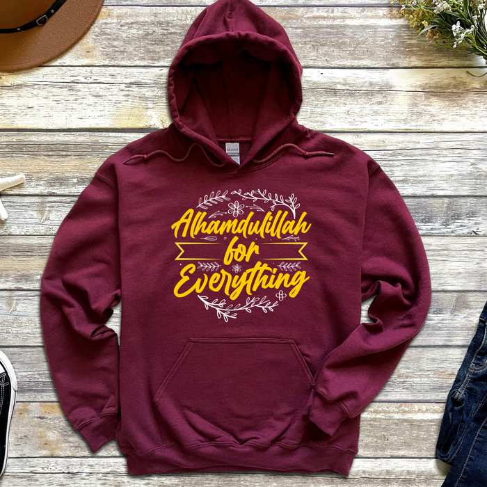 Alhamdulillah for Everything Hoodie