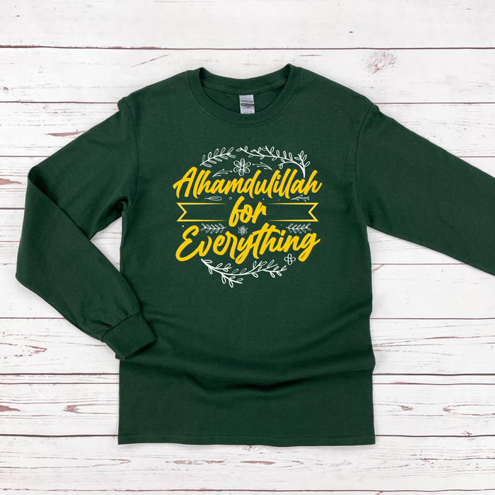 Alhamdulillah for Everything Long Sleeve Shirt