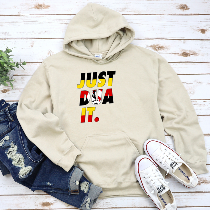 Just Dua It Uganda Flag Hoodie