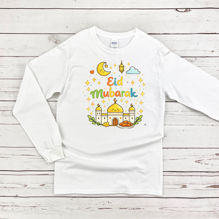 Eid Mubarak Long Sleeve Shirt
