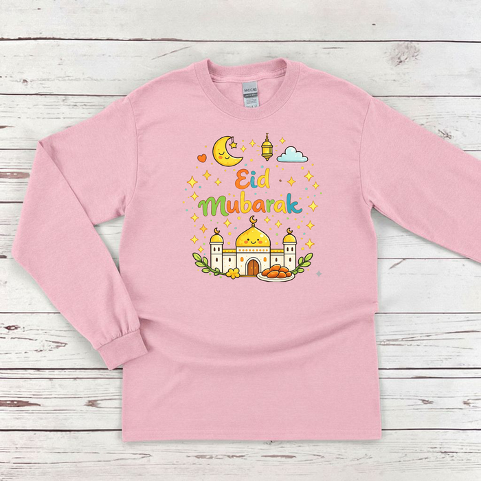Eid Mubarak Long Sleeve Shirt