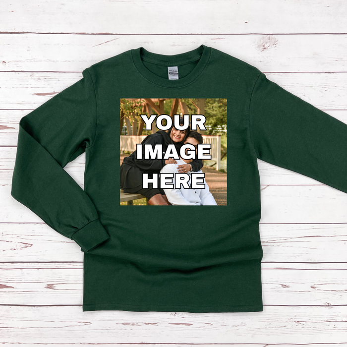 Personalized Photo Long Sleeve Shirt