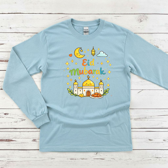 Eid Mubarak Long Sleeve Shirt