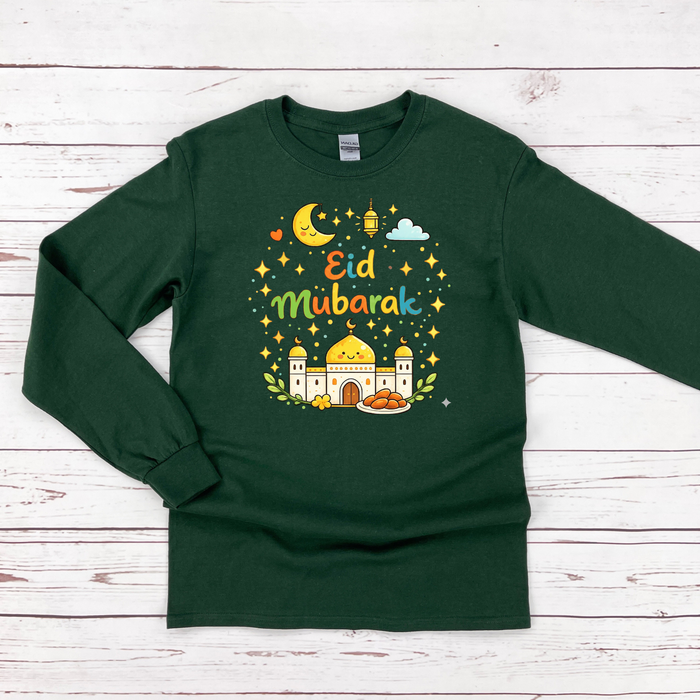 Eid Mubarak Long Sleeve Shirt