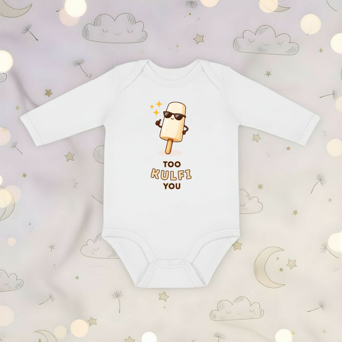 Too Kulfi You Long Sleeve Onesie