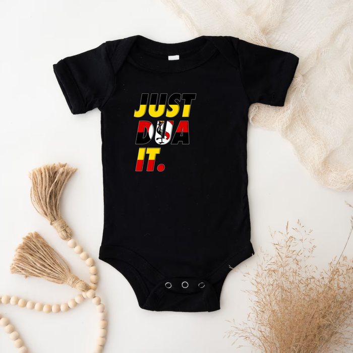 Just Dua It Uganda Flag Onesie