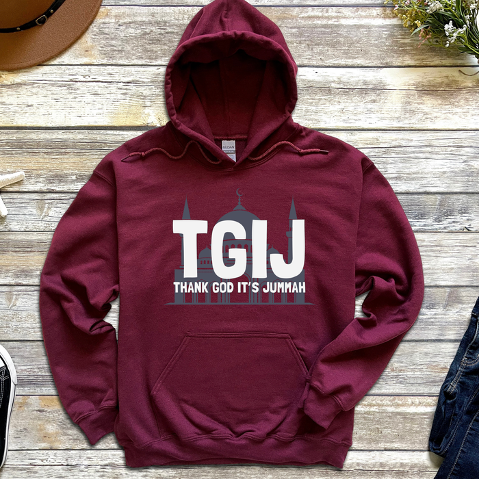 TGIJ (Thank God It's Jummah) Hoodie