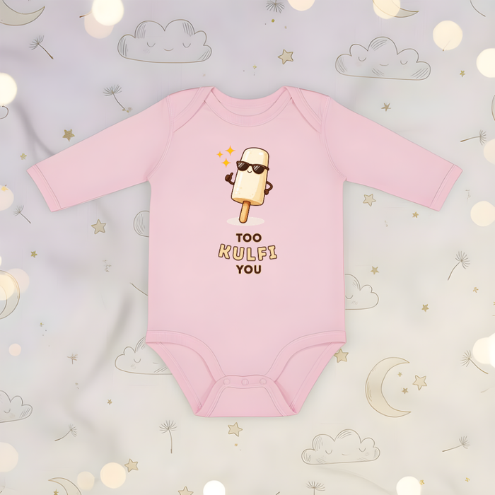 Too Kulfi You Long Sleeve Onesie