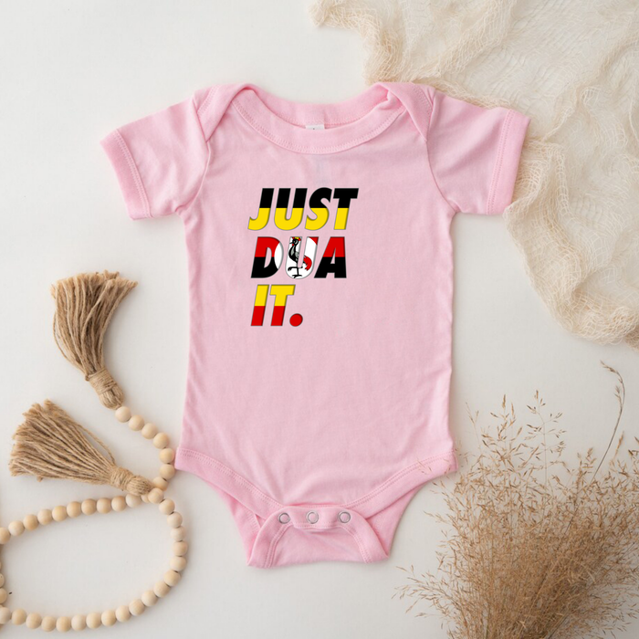 Just Dua It Uganda Flag Onesie