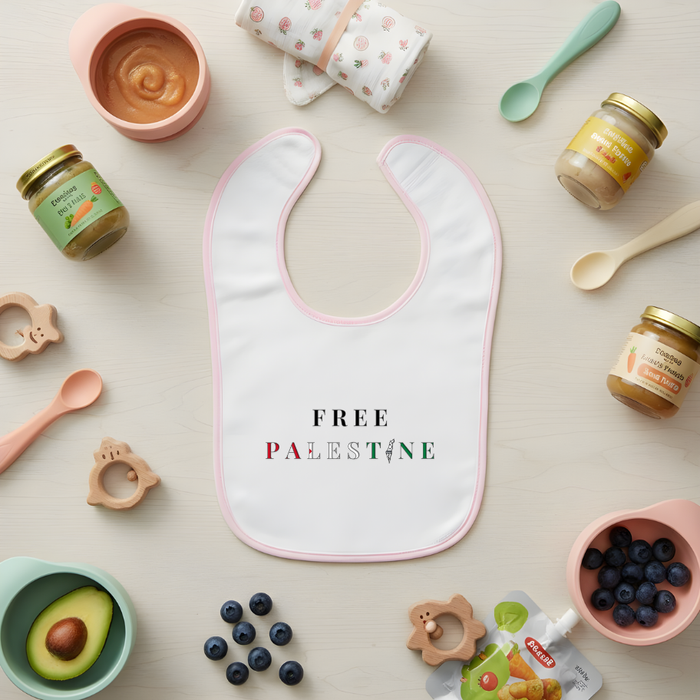 Free Palestine Terry Bib