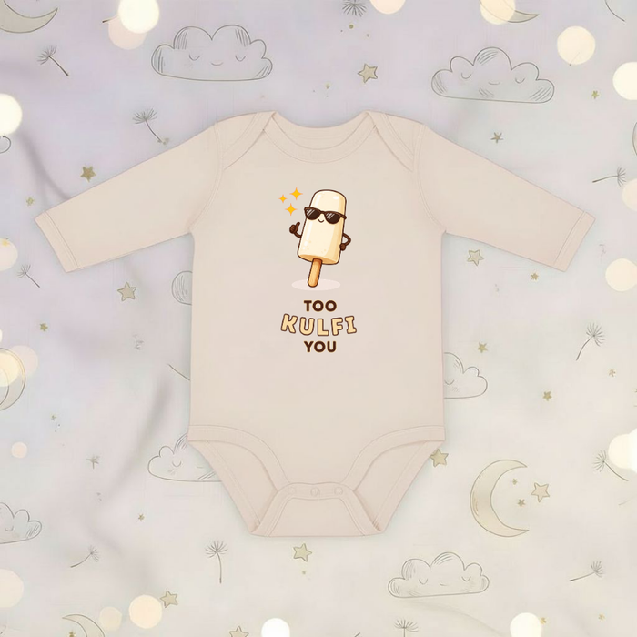 Too Kulfi You Long Sleeve Onesie