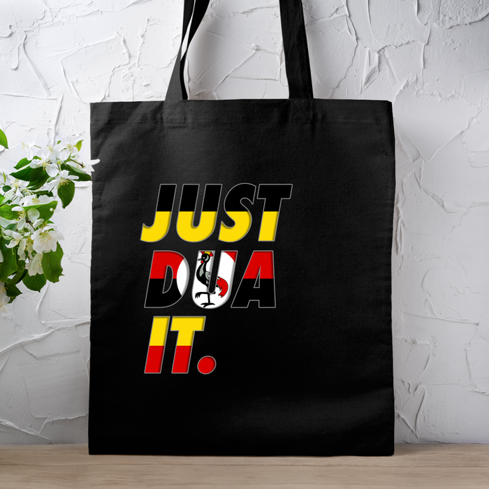 Just Dua It Uganda Flag Tote Bag