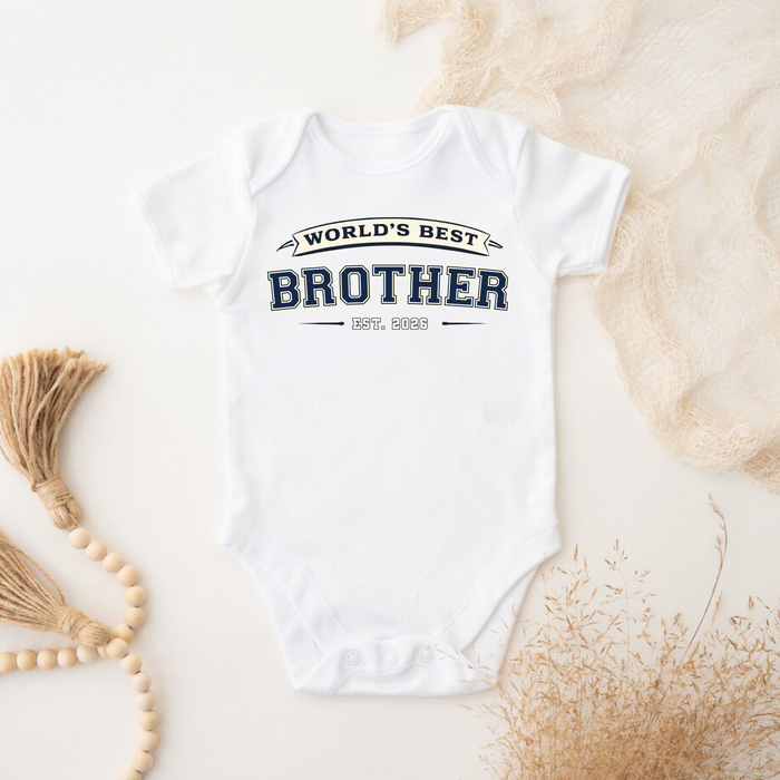 World's Best [Relative] Est. [Year] Personalized Onesie