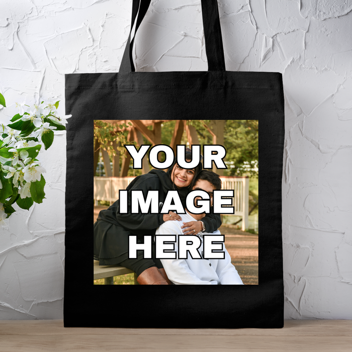 Personalized Photo Tote Bag