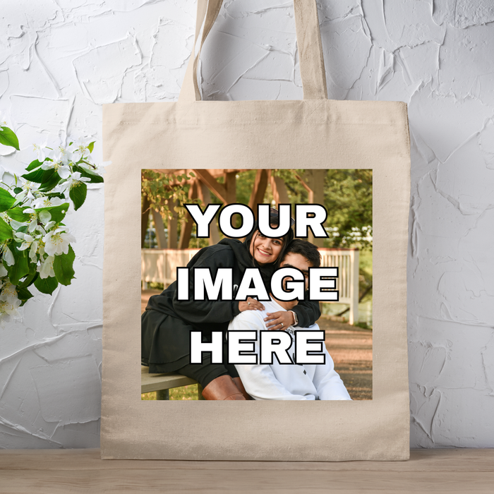 Personalized Photo Tote Bag