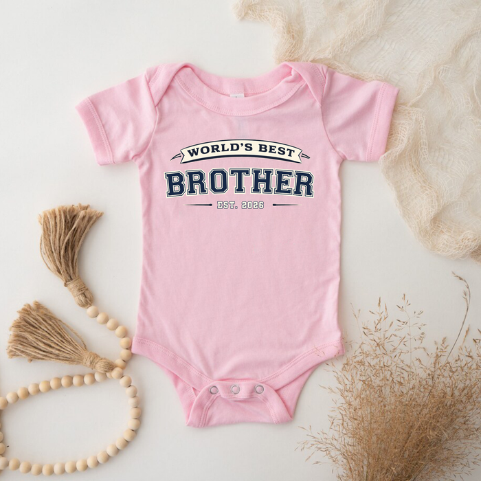 World's Best [Relative] Est. [Year] Personalized Onesie